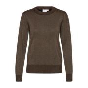 Kila/190910 mulch pullover Saint Tropez , Brown , Dames