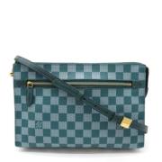 Pre-owned Canvas louis-vuitton-bags Louis Vuitton Vintage , Blue , Dam...