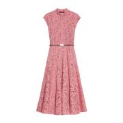 Roze Kabuki Jurken Max Mara Studio , Pink , Dames