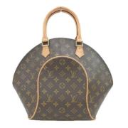 Pre-owned Canvas handbags Louis Vuitton Vintage , Brown , Dames