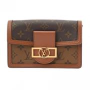 Pre-owned Canvas shoulder-bags Louis Vuitton Vintage , Brown , Dames