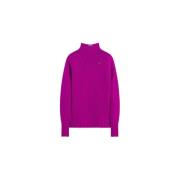 Oversized Coltrui Merinowollen Trui Lanvin , Pink , Dames