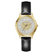 Stalen Dameshorloge, Gouden Kleur Guess , Yellow , Dames