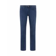 Heren Slim Fit Stretch Denim Jeans Armani , Blue , Dames