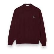 Heren Pullover Trui Lacoste , Red , Heren