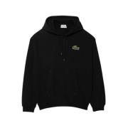 Heren Sweater Lacoste , Black , Unisex