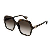 Gg1072Sa 002 Sunglasses Gucci , Brown , Dames