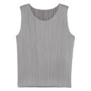 Casual Katoenen Overhemd voor Mannen Issey Miyake , Gray , Dames