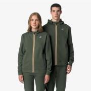 Stijlvolle hoodie voor buitenactiviteiten K-Way , Green , Unisex