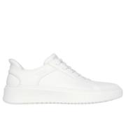 Dubbel geventileerde Stijlvolle Sneakers Skechers , White , Heren