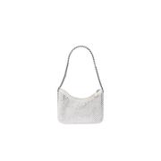 Kristal Mesh Schoudertas Lente 2023 Stella McCartney , Beige , Dames