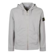 Ritssluiting Sweatshirt Stone Island , Gray , Heren