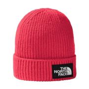 Logo Beanie Hat The North Face , Pink , Heren