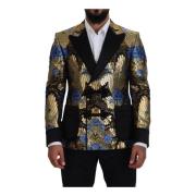 Bloemen Brokaat Dubbel Breasted Blazer Dolce & Gabbana , Multicolor , ...