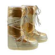 Iridescent Sneeuwlaarzen Metallic Stijl Moon Boot , Yellow , Dames