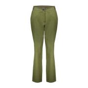 Groene Pantalon Stijlvol Model Geisha , Green , Dames