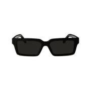 Oeri13A 1007 Sunglasses Off White , Black , Heren