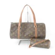 Pre-owned Canvas louis-vuitton-bags Louis Vuitton Vintage , Brown , Da...