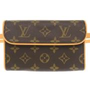 Pre-owned Fabric shoulder-bags Louis Vuitton Vintage , Brown , Dames