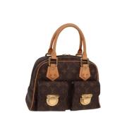 Pre-owned Canvas louis-vuitton-bags Louis Vuitton Vintage , Brown , Da...