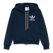 Track Hoodie Adidas , Blue , Heren