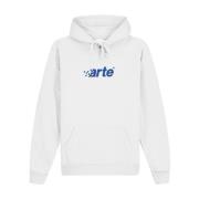 Pixel Heart Sweatshirt Harmon Logo Arte Antwerp , White , Heren