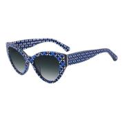 Blauwe Acetaat Dames Zonnebril Kate Spade , Blue , Dames