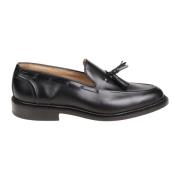 Zwarte Kalf Mocassin Schoen Elegant Comfort Tricker's , Black , Heren