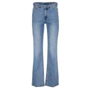 Colette Jeans met Loops Red Button , Blue , Dames