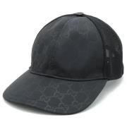 Pre-owned Canvas hats Gucci Vintage , Black , Heren