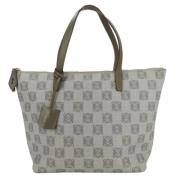 Pre-owned Canvas shoulder-bags Loewe Pre-owned , Gray , Dames