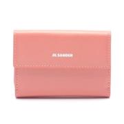 Pre-owned Leather wallets Jil Sander Pre-owned , Pink , Dames