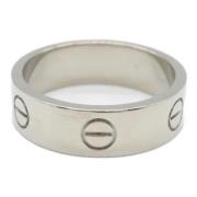 Pre-owned White Gold rings Cartier Vintage , Gray , Dames