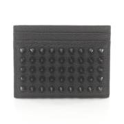 Pre-owned Leather wallets Christian Louboutin Pre-owned , Black , Dame...