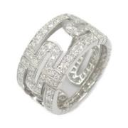 Pre-owned White Gold rings Bvlgari Vintage , Gray , Dames