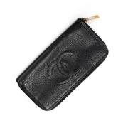 Pre-owned Leather chanel-bags Chanel Vintage , Black , Dames