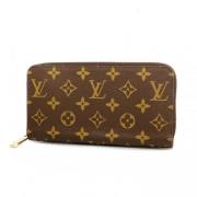 Pre-owned Canvas wallets Louis Vuitton Vintage , Brown , Unisex