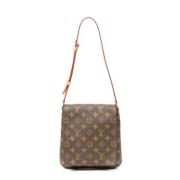 Pre-owned Canvas louis-vuitton-bags Louis Vuitton Vintage , Brown , Da...