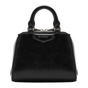 Mini Antigona Cube Schoudertas Givenchy , Black , Dames