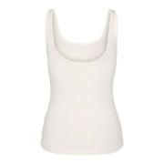 Klassieke Mouwloze Top Sofie Schnoor , White , Dames