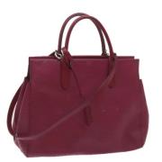 Pre-owned Leather louis-vuitton-bags Louis Vuitton Vintage , Red , Dam...