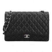 Pre-owned Leather shoulder-bags Chanel Vintage , Red , Dames