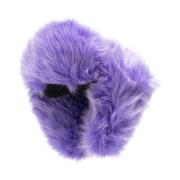 Paarse Faux-Fur Gewatteerde Wintermuts Ruslan Baginskiy , Purple , Dam...