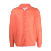 Stijlvolle Gebreide Regular Fit Shirt Bonsai , Orange , Heren