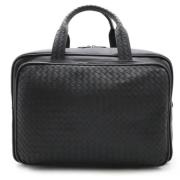 Pre-owned Fabric travel-bags Bottega Veneta Vintage , Black , Dames