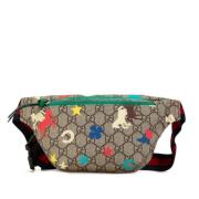 Pre-owned Canvas crossbody-bags Gucci Vintage , Multicolor , Dames