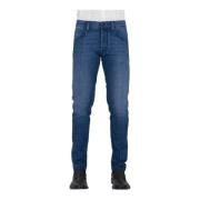 Blauwe Jeans voor Moderne Man Tramarossa , Blue , Heren