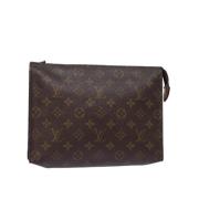 Pre-owned Canvas louis-vuitton-bags Louis Vuitton Vintage , Brown , Da...