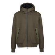 Technische Hoodie met Primaloft-isolatie People of Shibuya , Green , H...