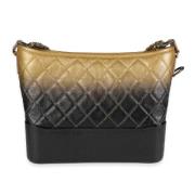 Pre-owned Leather chanel-bags Chanel Vintage , Black , Dames